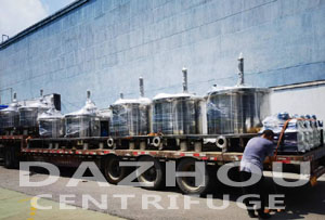 16臺全自動離心機前天發(fā)往甘肅酒泉